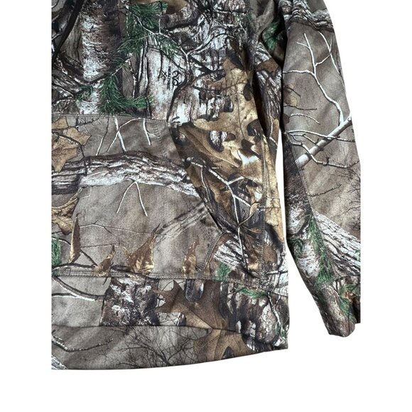 Baltimore Ravens Dunbrooke RealTree Camo Hoodie Men’s L NFL Hunting Pullover - Picture 4 of 10